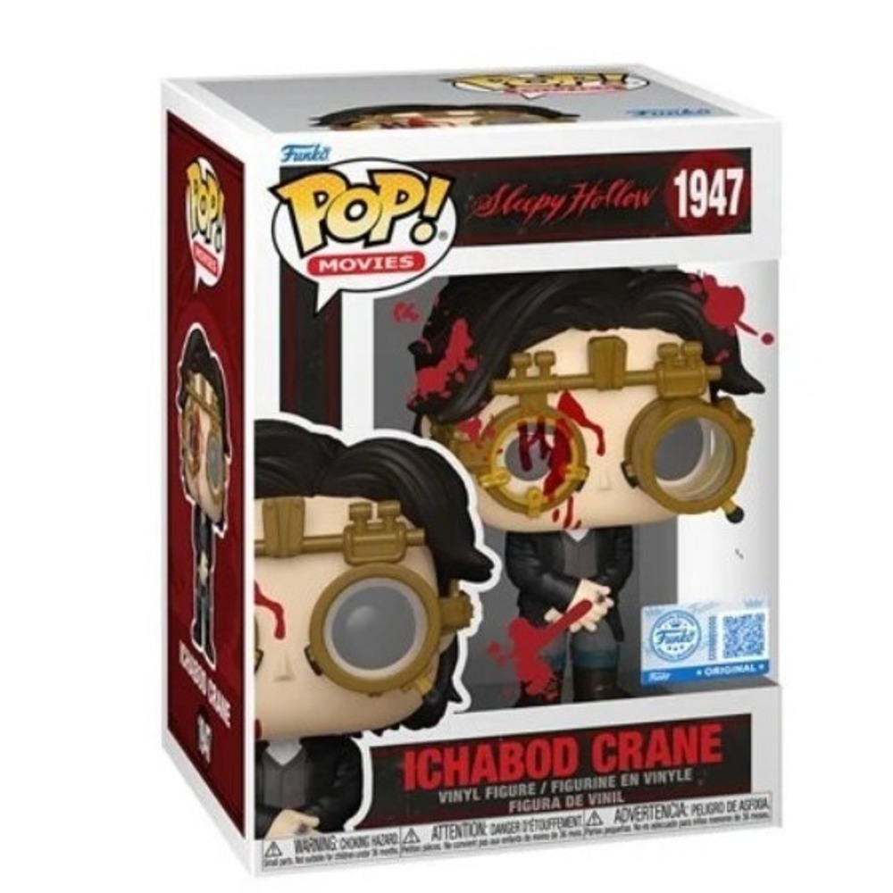 Sleepy Hollow Ichabod Crane Bloody Funko Pop! #1947 | With Protector - Picture 3 of 3